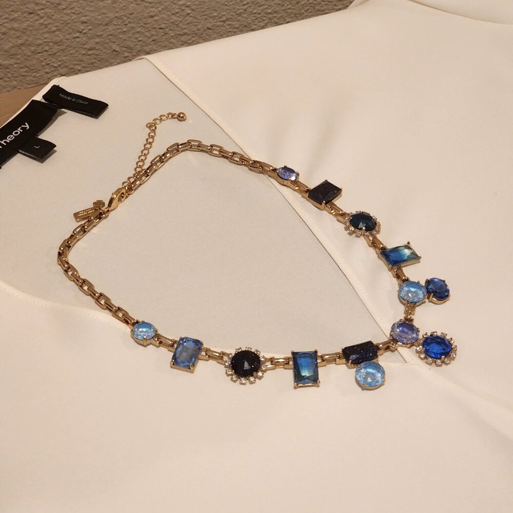 Brand New!! KATE SPADE: Gold-Toned|Ocean Blue|Purple|Lavender|Cubic Zir|Crystal - Picture 4 of 12
